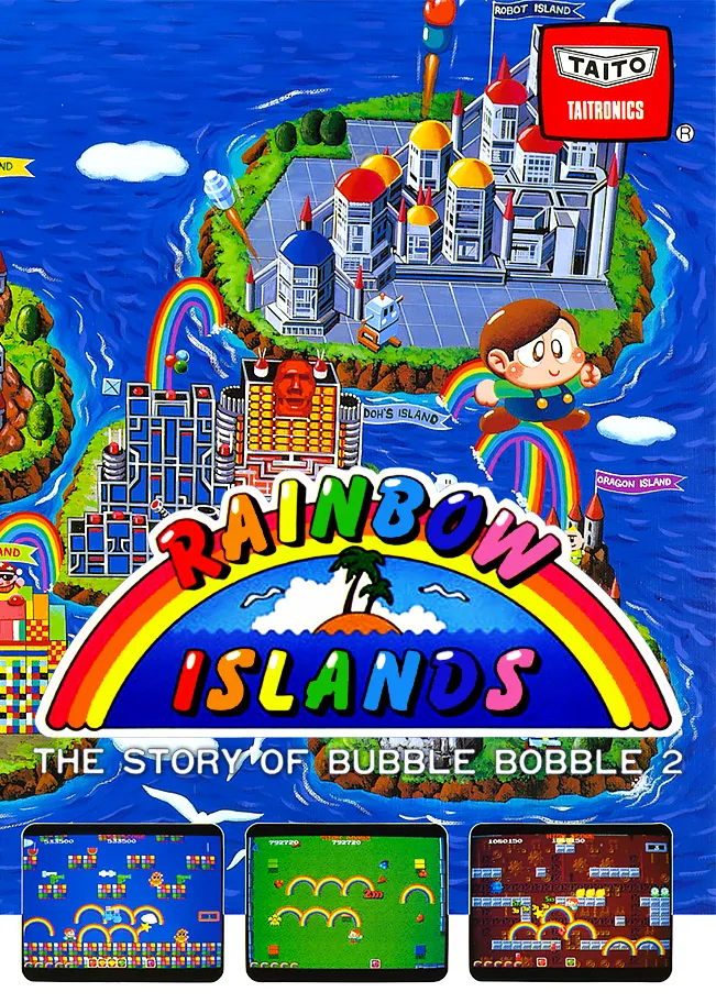 Rainbow Islands: Extra Version box art