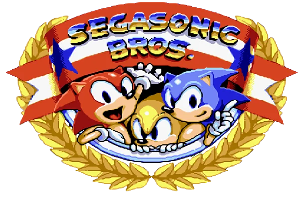 Backdrop artwork for SegaSonic Bros.