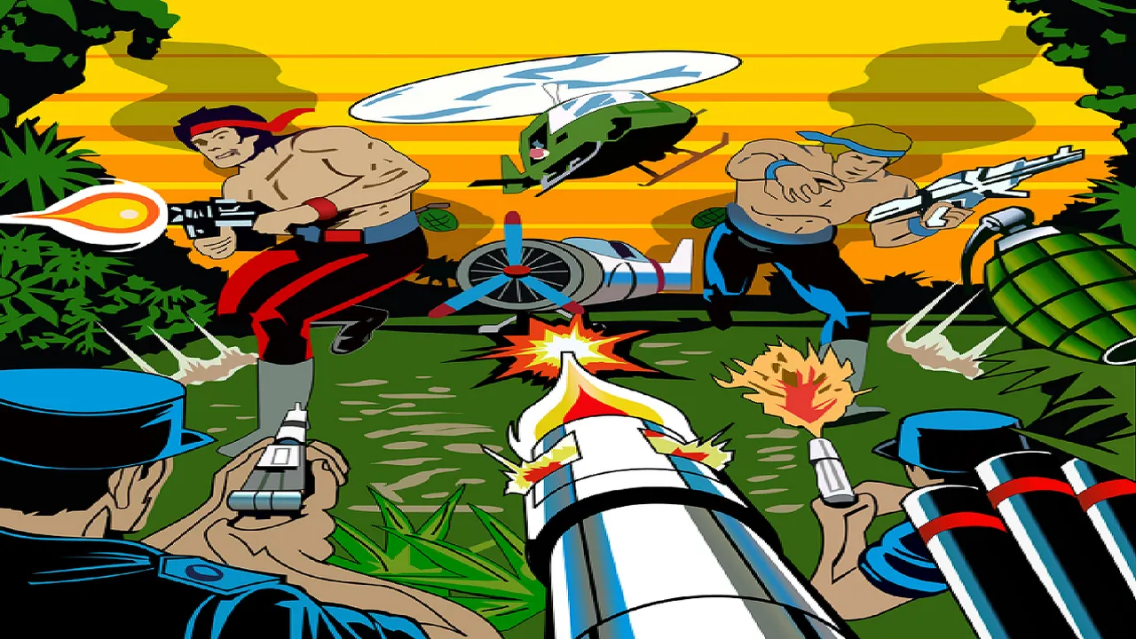 Backdrop artwork for Ikari Warriors
