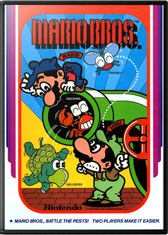 Mario Bros. box art