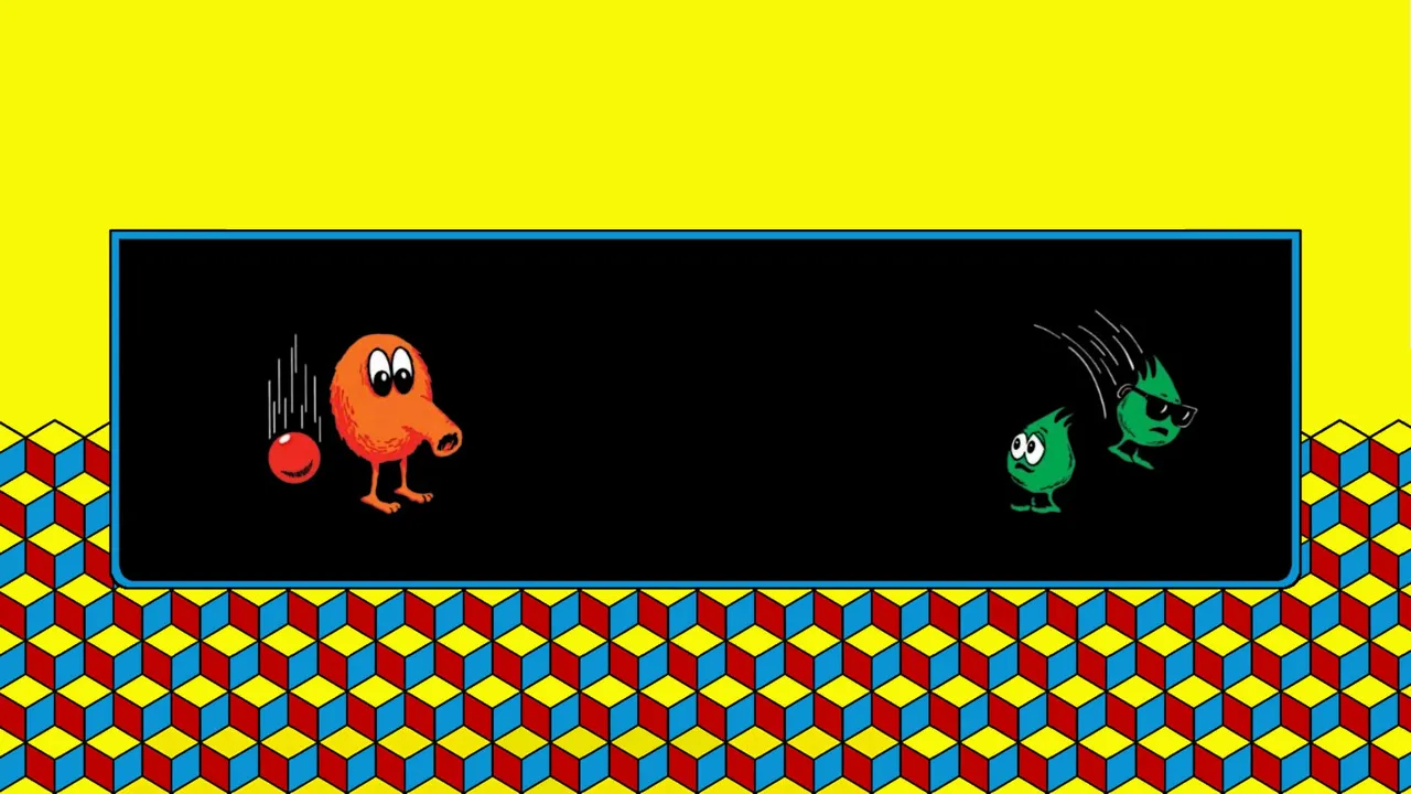 Backdrop artwork for Faster, Harder, More Challenging Q*bert