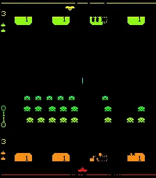 Backdrop artwork for Space Invaders II