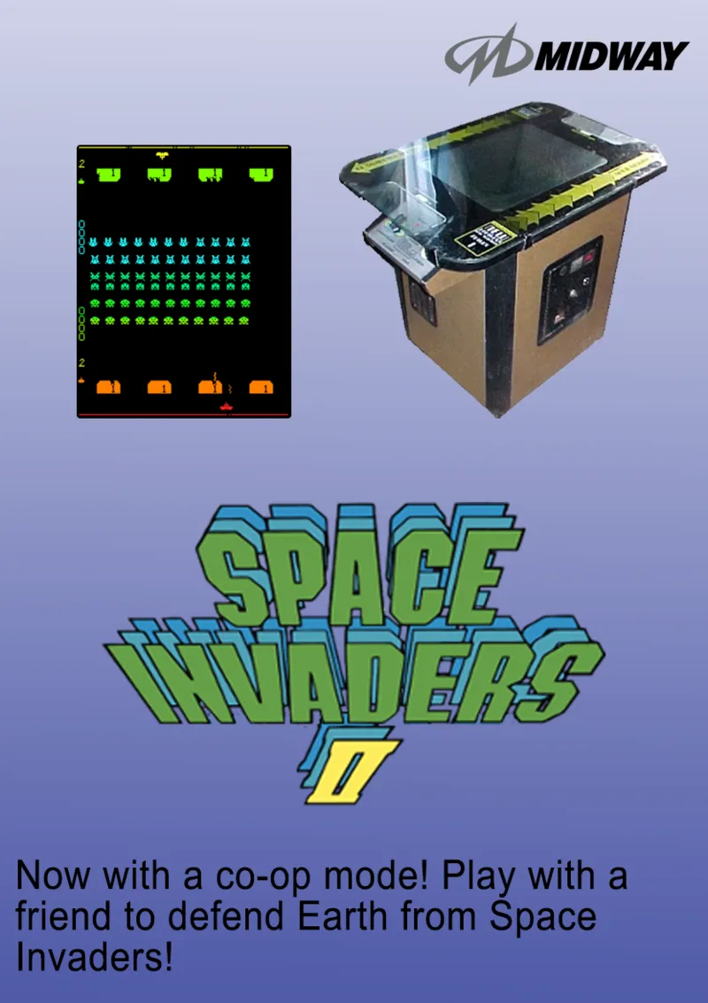 Space Invaders II box art