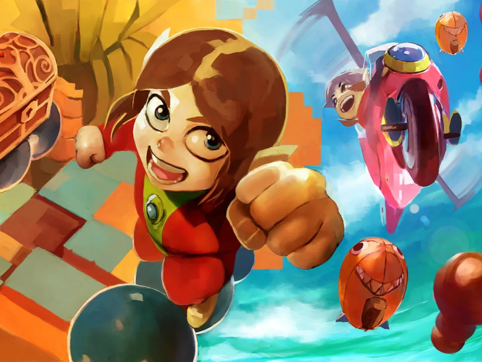 Backdrop artwork for Alex Kidd: The Lost Stars