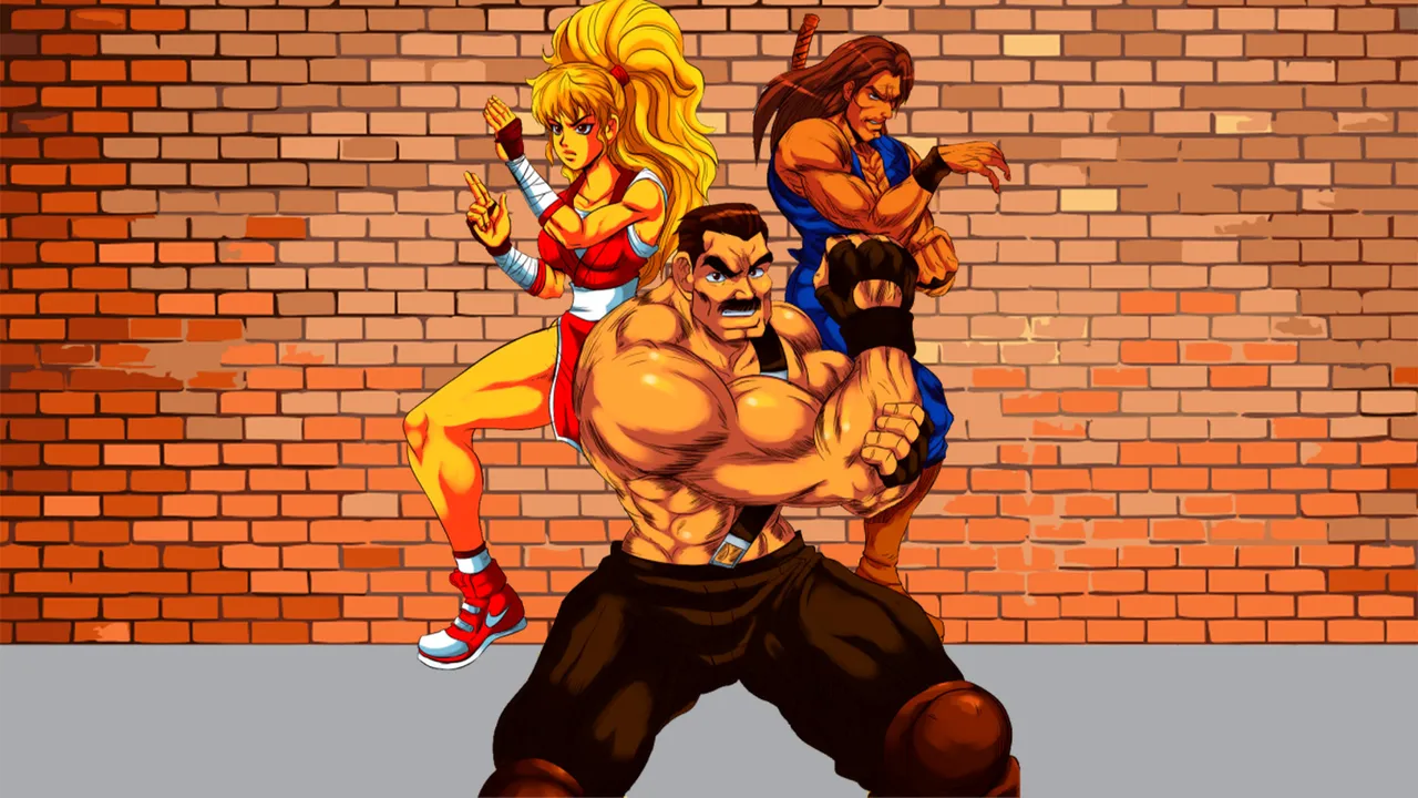 Backdrop artwork for Final Fight 2