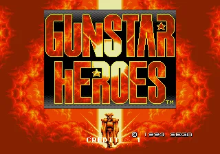Gunstar Heroes screenshot