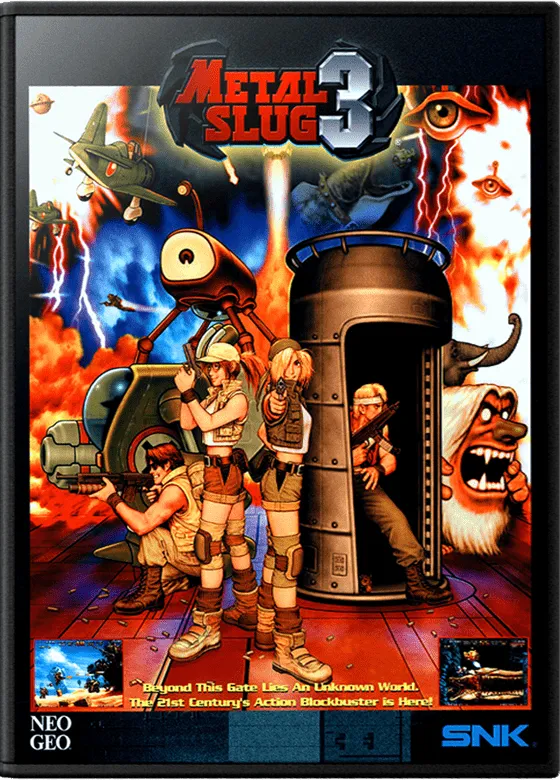 Metal Slug 3 box art