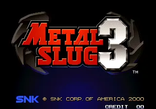 Metal Slug 3 screenshot