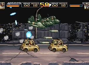 Backdrop artwork for Metal Slug 5