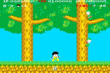 Backdrop artwork for Kid Niki: Radical Ninja
