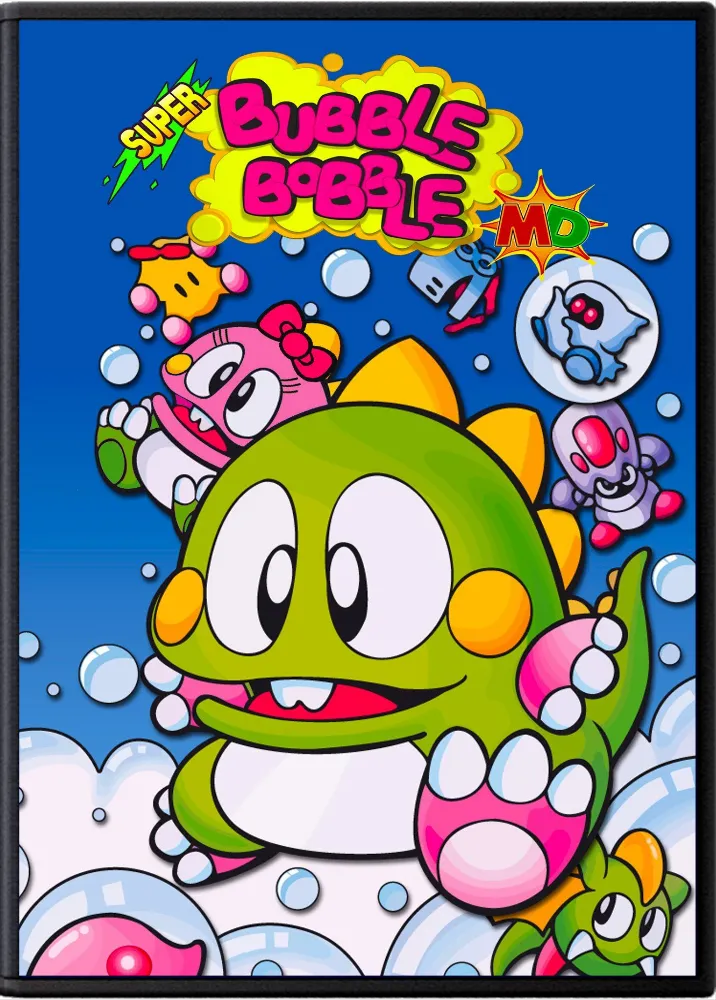 Backdrop artwork for Super Bubble Bobble