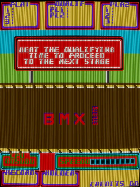 Backdrop artwork for BMX Stunts