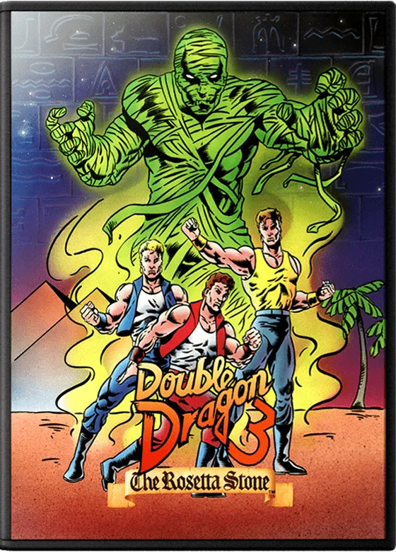 Double Dragon 3: The Rosetta Stone box art