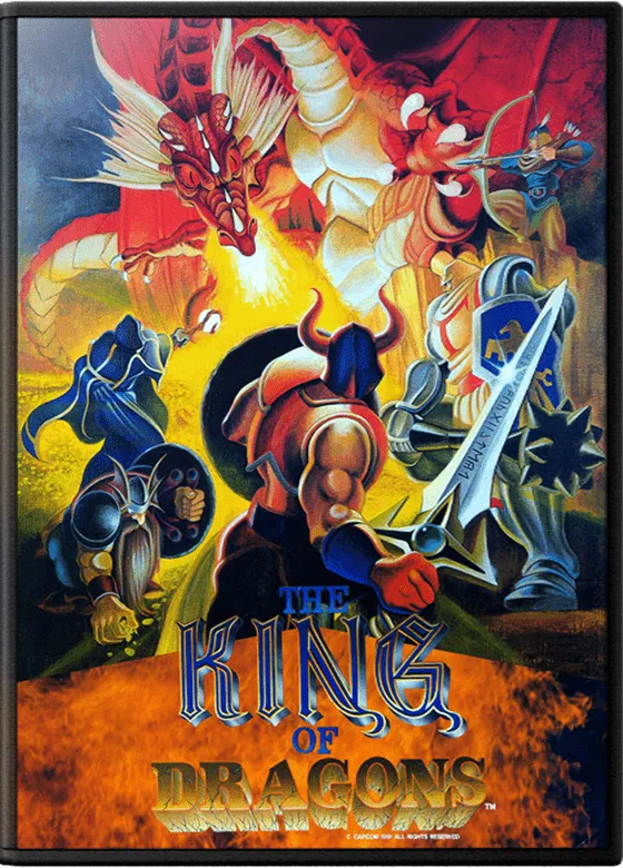 The King of Dragons box art