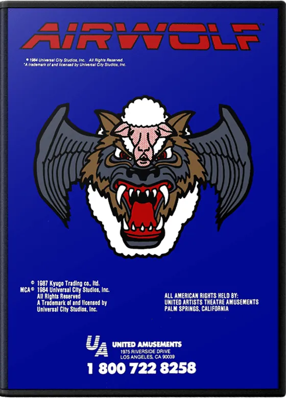 Airwolf box art