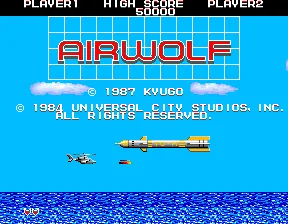 Airwolf screenshot