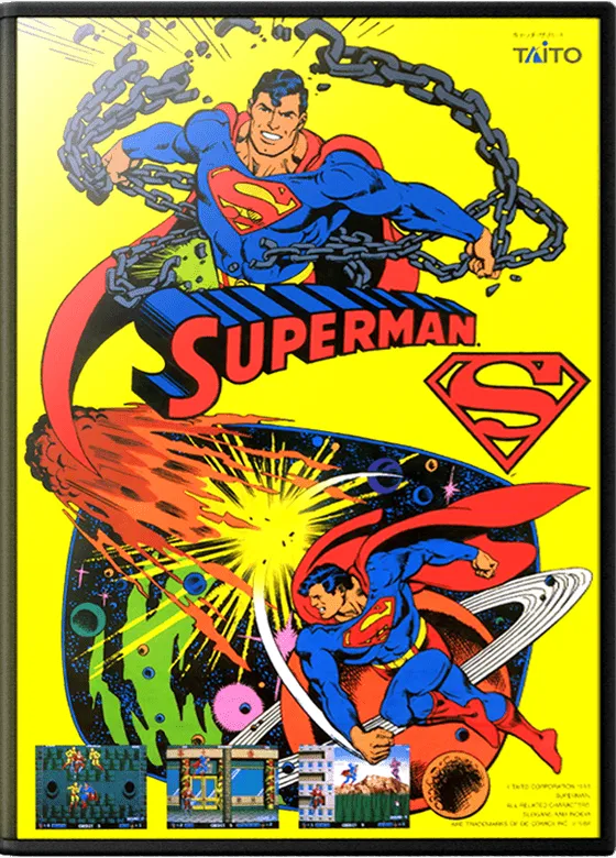 Superman box art