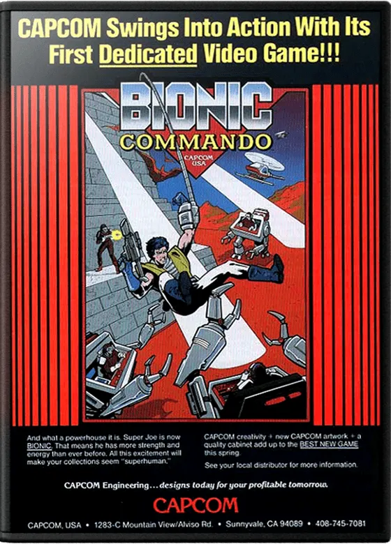 Bionic Commando box art