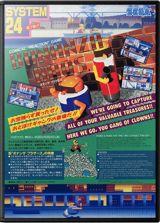 Bonanza Bros box art