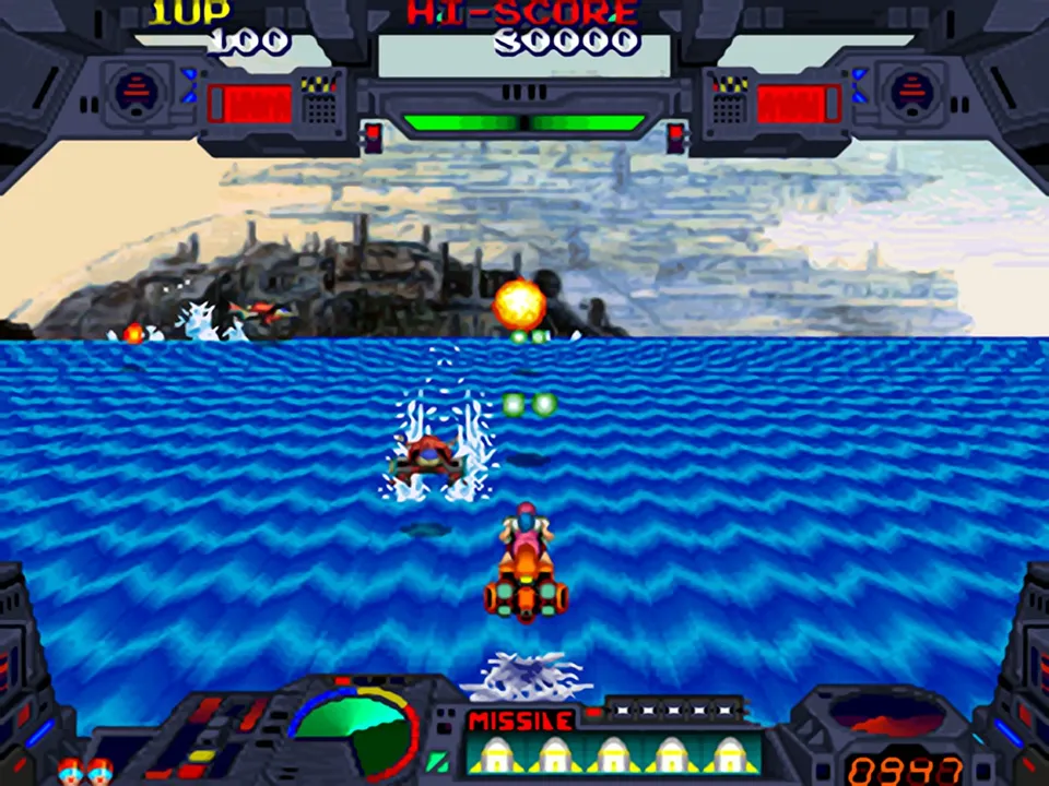 Backdrop artwork for Burning Force