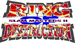 Ring of Destruction: Slammasters II logo
