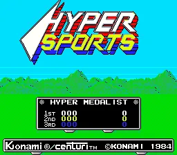 Hyper Sports screenshot