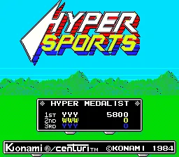 Hyper Sports screenshot