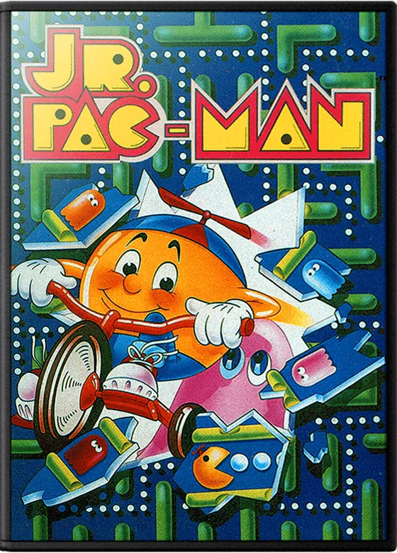 Jr. Pac-Man box art