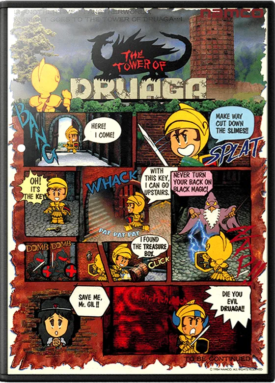 The Tower of Druaga box art