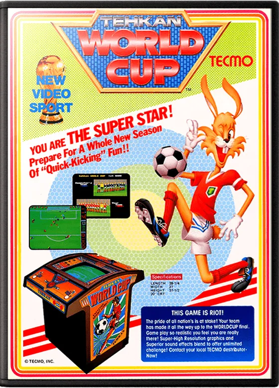 Tehkan World Cup box art