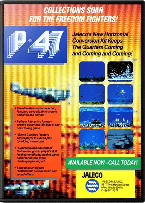 P-47: The Phantom Fighter box art