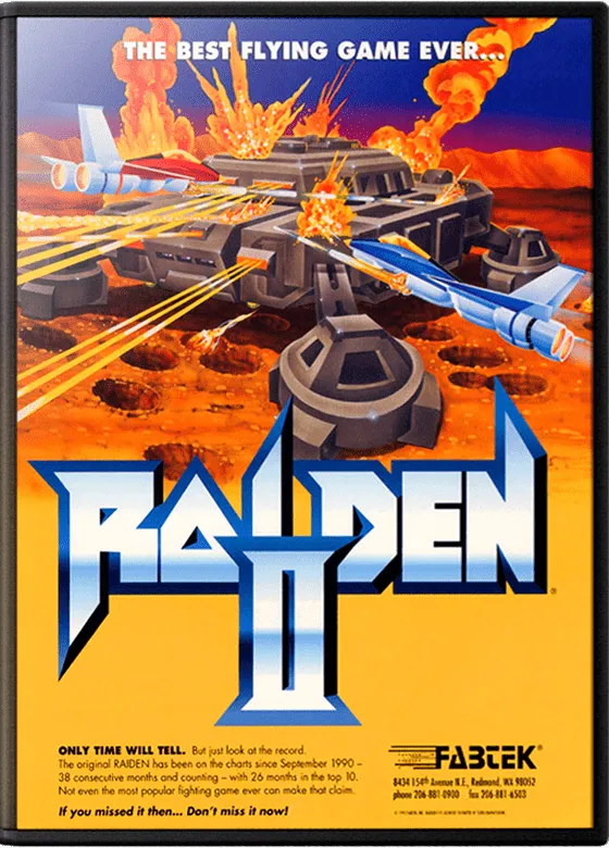 Raiden II box art