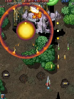 Backdrop artwork for Raiden Fighters