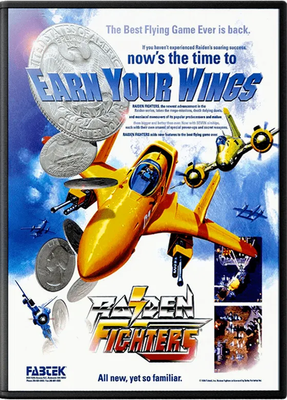 Raiden Fighters box art