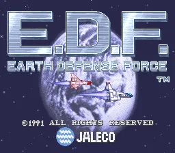 E.D.F. : Earth Defense Force screenshot