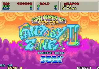 Fantasy Zone II: The Tears of Opa-Opa screenshot