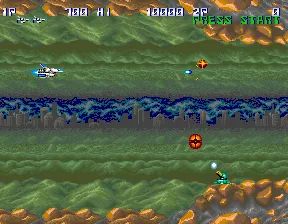 Backdrop artwork for Thunder Cross
