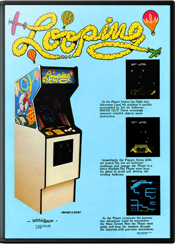 Looping box art
