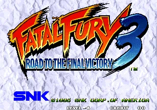 Fatal Fury 3: Road to the Final Victory / Garou Densetsu 3: Haruka-naru Tatakai screenshot