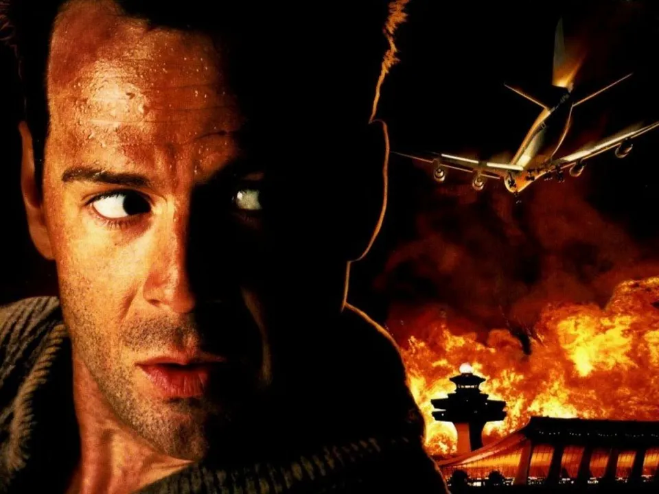 Backdrop artwork for Die Hard Arcade