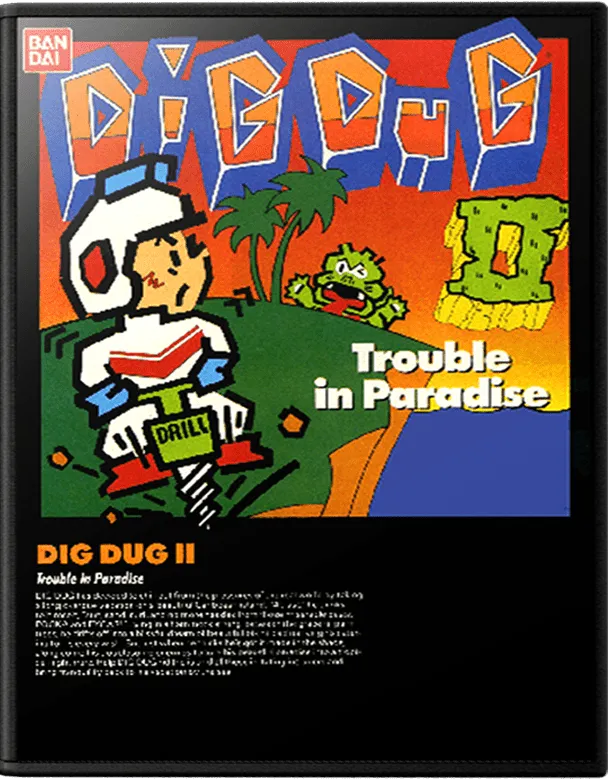 Dig Dug II box art