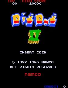 Dig Dug II screenshot