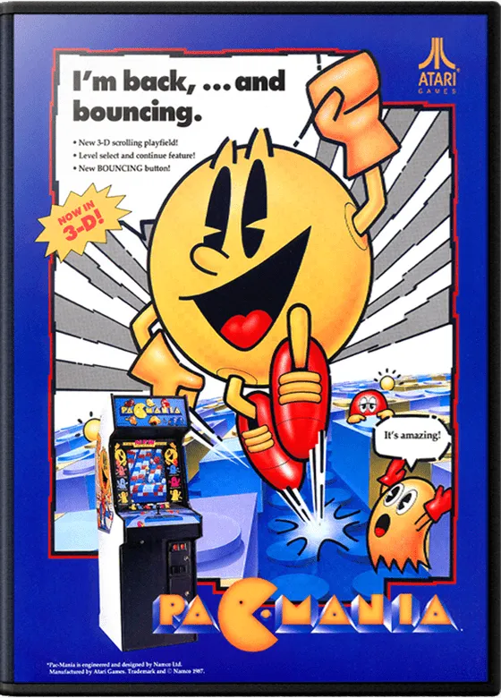 Pac-Mania box art
