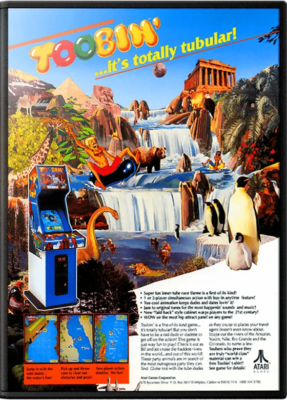 Toobin' box art