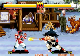 Backdrop artwork for Samurai Shodown / Samurai Spirits