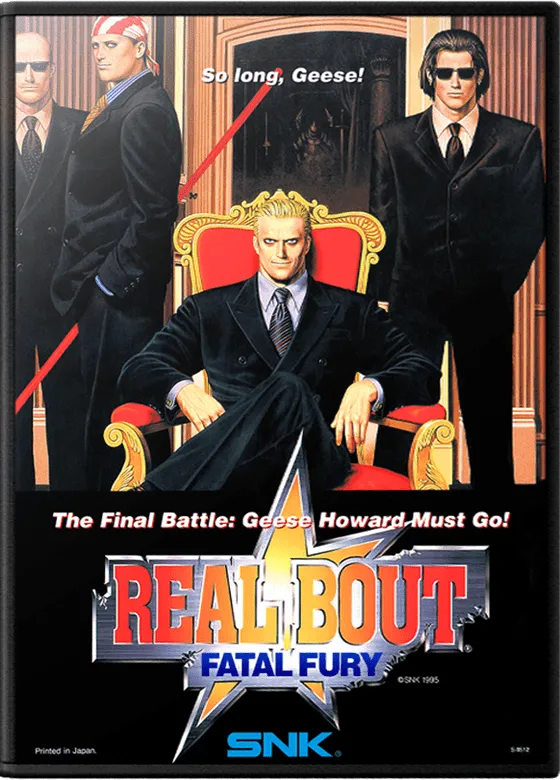 Real Bout Fatal Fury / Real Bout Garou Densetsu box art