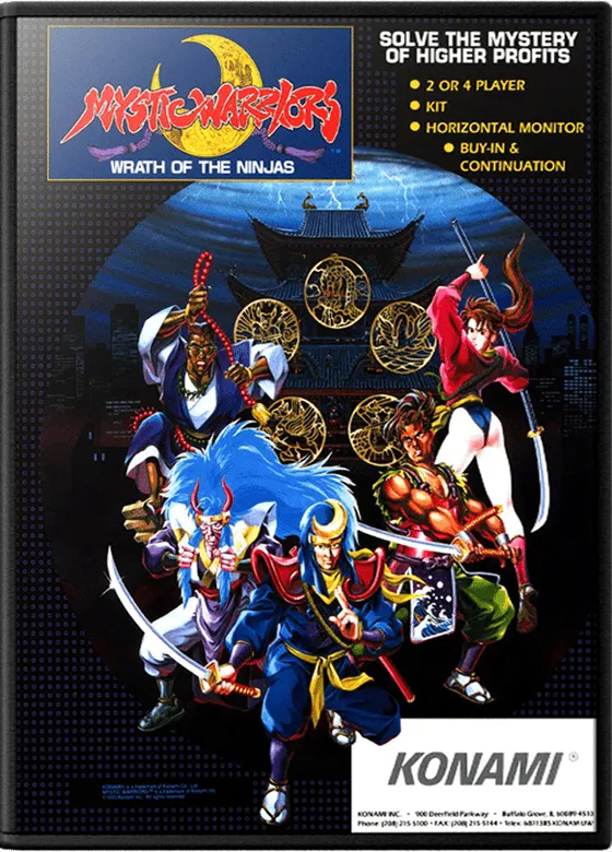 Mystic Warriors box art