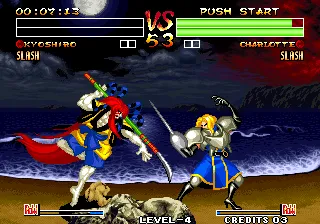 Backdrop artwork for Samurai Shodown IV: Amakusa's Revenge / Samurai Spirits: Amakusa Kourin