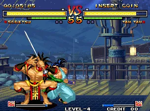 Backdrop artwork for Samurai Shodown V / Samurai Spirits Zero