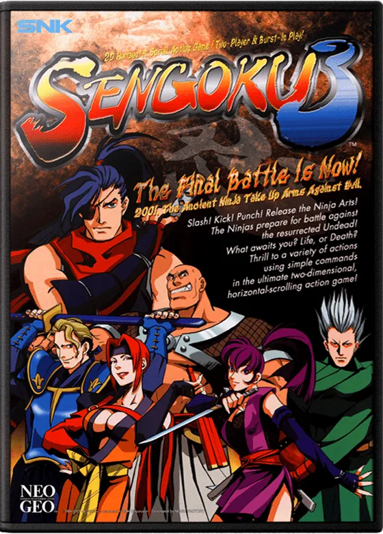 Sengoku 3 / Sengoku Densho 2001 box art